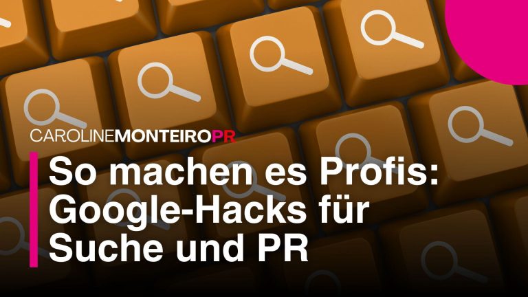 besser suchen mit Google Hacks
