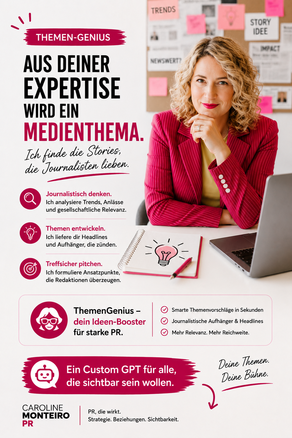 ThemenGenius – Aus deiner Expertise wird ein Medienthema.